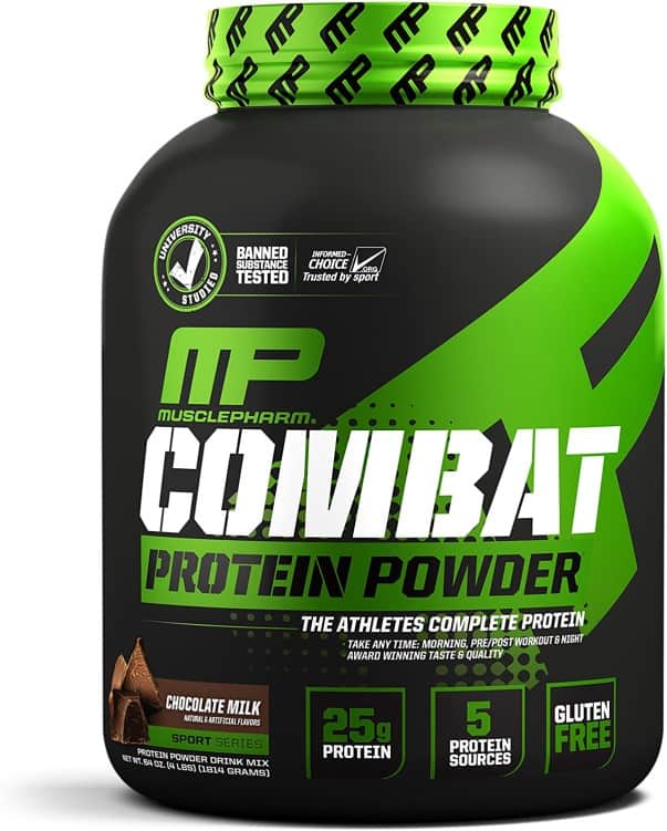 Musclepharm combat protein powder